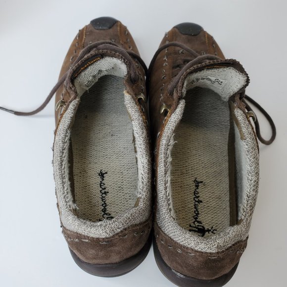 Timberland Smartwool Womens Size 7.5 Leather Hiking Shoe Brown Waterproof. - Picture 15 of 15